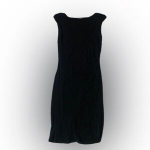 le chateau Black Midi Sheath Skirt